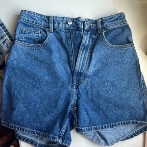Zara Mom Jean Shorts